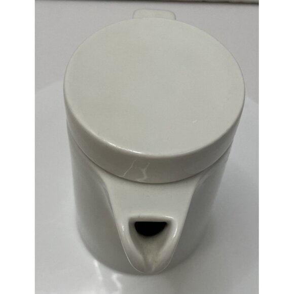 Schonwald Germany White Porcelain Creamer Modern Design - EUC - Picture 6 of 9